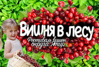 «Вишня в лесу» 2018: фестиваль сбора ягод – пятница, 25 мая!