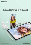 Samsung Galaxy S23 FE  Galaxy Tab S9 FE   