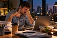 Работаете допоздна? Возможно, это влияет на ваш вес сильнее, чем вы думаете